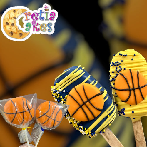 Basketball Cake pop