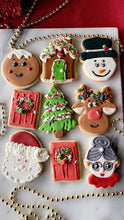 Load image into Gallery viewer, Handcrafted Decorated Christmas Cookies 12ct